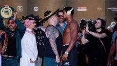Andy Ruiz Jr a Anthony Joshua ped vzájemným duelem