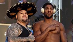 Andy Ruiz Jr. a Anthony Joshua p�ed vzájemným soubojem