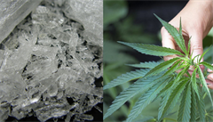 panlsk policie zadrela rekordn mnostv metamfetaminu a okolo 1000 rostlin marihuany
