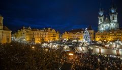 Praha očekává o Vánocích okolo 700 tisíc turistů. Magistrát do osvětlení investoval přes 4 miliony korun