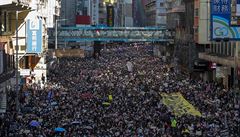 Demonstrace proti Hongkongské vlád� probíhají ji� p�l roku.