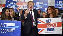 Britský premiér Boris Johnson a jeho předvolební kampaň, ve které slibuje, že... | na serveru Lidovky.cz | aktuální zprávy