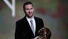 Messi získal rekordní šestý Zlatý míč a předstihl Ronalda, letos vstřelil už 46 branek
