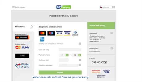 Aukro.cz vyuívá multibankingové platební tlaítko od eské spoitelny
