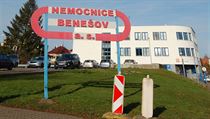 Areál benešovské nemocnice, jejíž provoz ochromil 11. prosince 2019 počítačový...