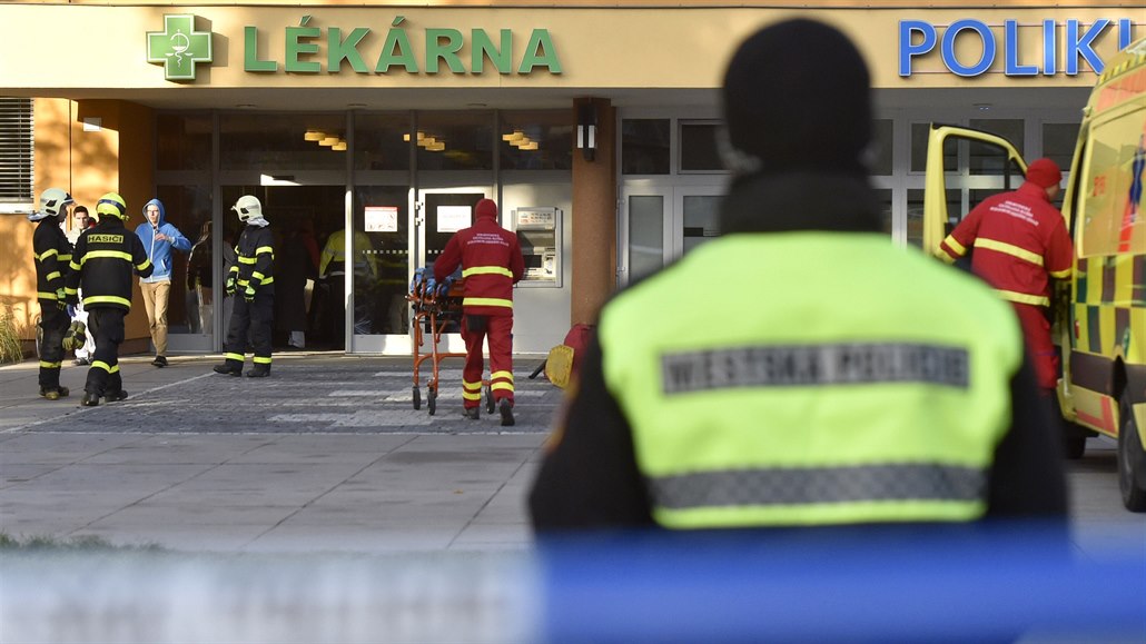 Policisté zasahují ve FN Ostrava.