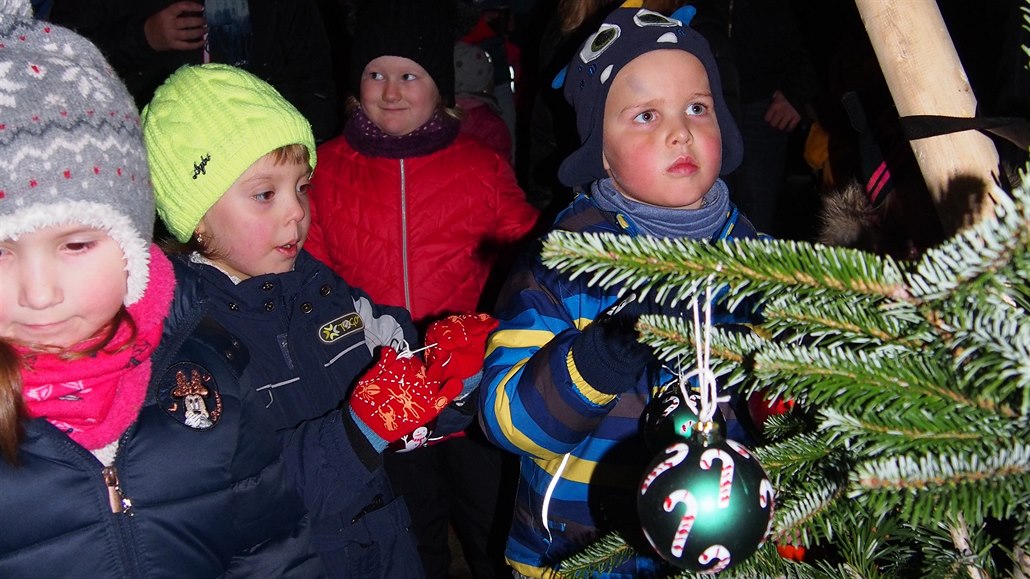 Vánoní strom je chloubou Stítee.