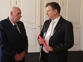 Pavel Rychetský (pedseda ústavního soudu, bývalý ministr spravedlnosti) s...
