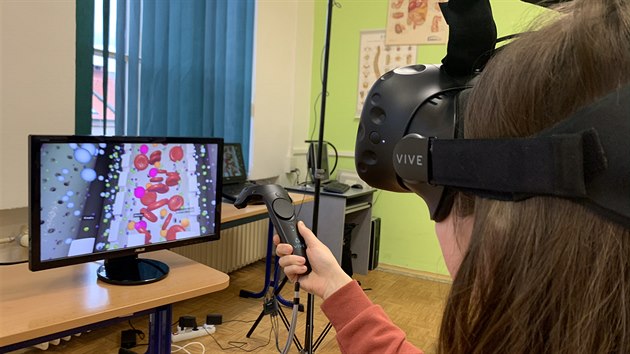 Ukázka nového VR výukového programu.