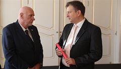 Pavel Rychetský (p�edseda ústavního soudu, bývalý ministr spravedlnosti) s...