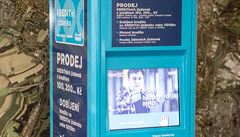 Nový automat na kreditní jízdenky.
