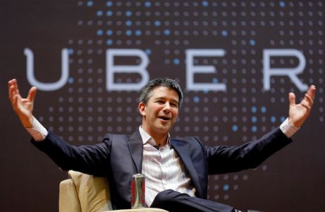 Spoluzakladatel a bval f alternativn taxisluby Uber Travis Kalanick.