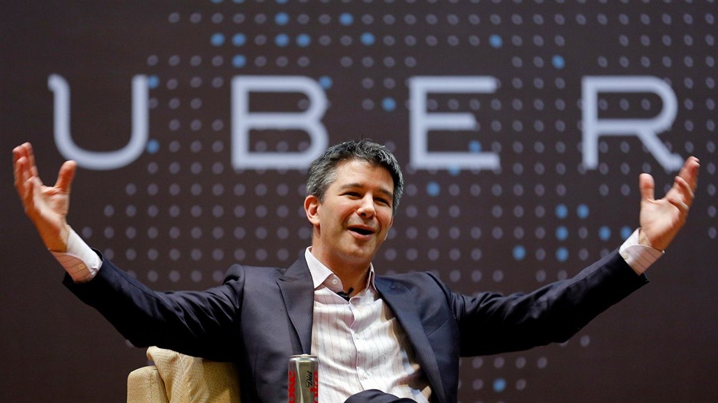 Spoluzakladatel a bývalý éf alternativní taxisluby Uber Travis Kalanick.