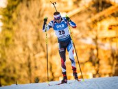 Michal Krmá dojel trnáctý ve stíhace biatlonist ve Francii. Oproti sprintu...