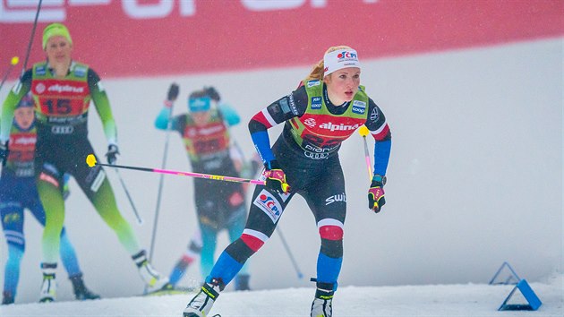 Kateina Janatová dosáhla na Tour de Ski ivotního výsledku.