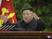 Severokorejský vdce Kim ong-un.