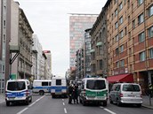 Policie zasahuje v centru Berlína.