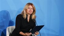 Slovensk prezidentka Zuzana aputov