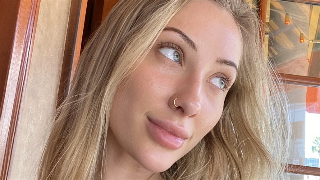 Americká influencerka Kaylen Wardová.