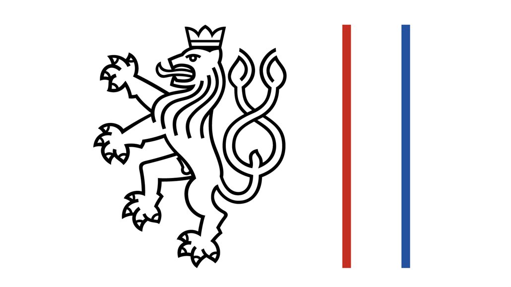 Logo ministerstva zahranií z dílny Studia Najbrt.