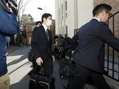 Japonsk prokuratura ve tvrtek v Tokiu prohledala dm bvalho pedsedy...