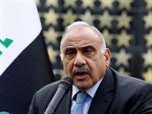 Irácký premiér Ádil Abdal Mahdí smrt Solejmáního a Muhandise oznail za...