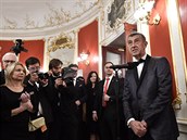 Na snímku si zrekonstruované prostory prohlí�í premiér Andrej Babi�.