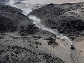 Rallye Dakar v saudskoarabském Jeddahu.