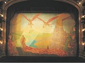 Národní divadlo prodává oponu Antonína Stíka.
