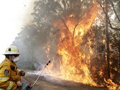 Poáry v Austrálii se stále nepodailo dostat pod kontrolu, hasii vak...