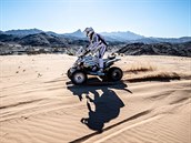 tykolká Zdenk Tma na trati první etapy Rallye Dakar 2020.
