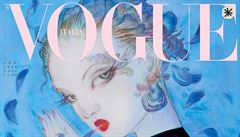 Revoluce v módním časopise. Italská verze Vogue nahradila fotografie ilustracemi