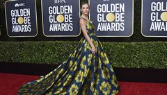 Taylor Swift na p�edávání 77. Zlatých Glób�.