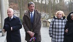Poslední rozlou�ení s Miloslavou Kalibovou v motolském krematoriu.