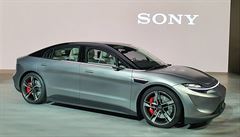 Nový elektronický gigant od spolenosti Sony s názvem Vision-S. Slouit bude k...