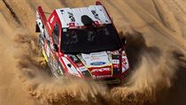 Martin Prokop na saudskoarabské rallye Dakar.