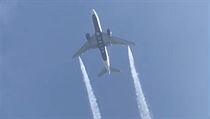 Letadlo Delta Air Lines zaalo vypoutt palivo nad hust obydlenou oblast,...