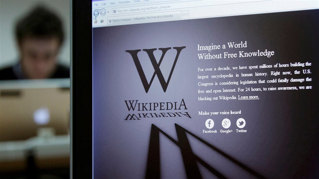 Wikipedie je nejznámější doménou končící na .org.