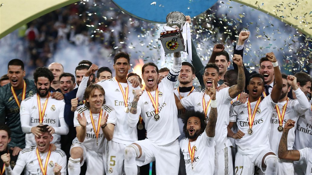 Fotbalisté Realu Madrid porazili ve finále panlského Superpoháru v Saúdské...