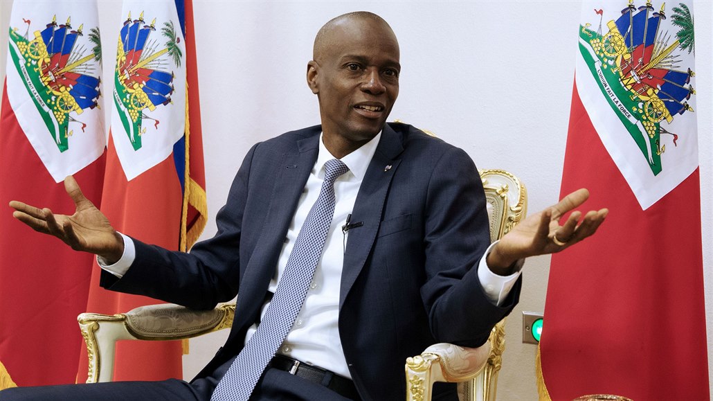 Haitský prezident Jovenel Moise.