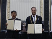 Podpisem partnersk smlouvy mezi Prahou a Tchaj-pej vzniknou mnoh...