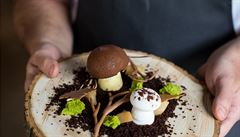 Netradi�n� podávaný dezert