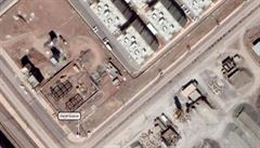 Men�í budova p�i pohledu z vý�ky