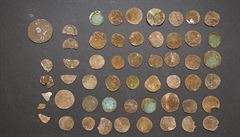 Hleda poklad nael v Moravskm krasu 50 stbrnch minc. Pravdpodobn jsou ze 16. stolet