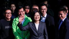 Současná tchajwanská prezidentka Cchaj Jing-wen obhájila svůj mandát. | na serveru Lidovky.cz | aktuální zprávy