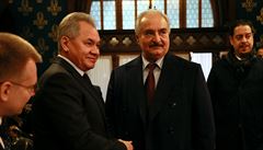 Libyjsk poln marl Haftar nepodepsal mrovou dohodu o pm a odjel z Moskvy. Vzal si as na rozmylenou