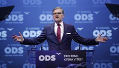Petr Fiala byl opět zvolen předsedou ODS, podpořilo ho přes 90 procent delegátů