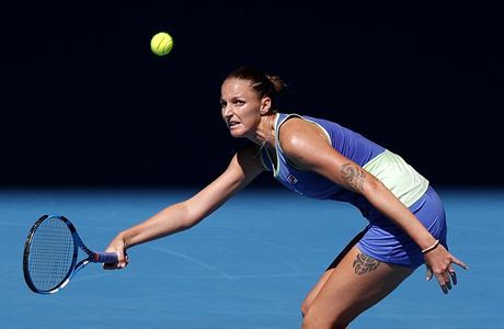 Karolna Plkov na Australian Open.