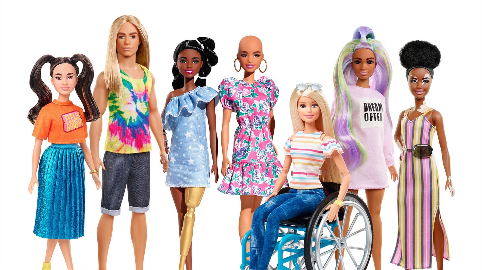 Plešatá, baculatá, na vozíčku i s kožní poruchou. Mattel po kritice prodává  nové Barbie | Zajímavosti | Lidovky.cz