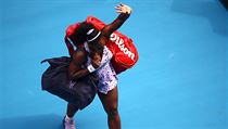 Serena Williamsov� se lou�� s Australian Open.